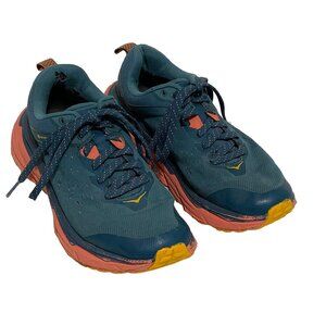 Hoka One One 6 Blue Challenger ATR 6 Gortex Womens Running Athletic Shoes WORN